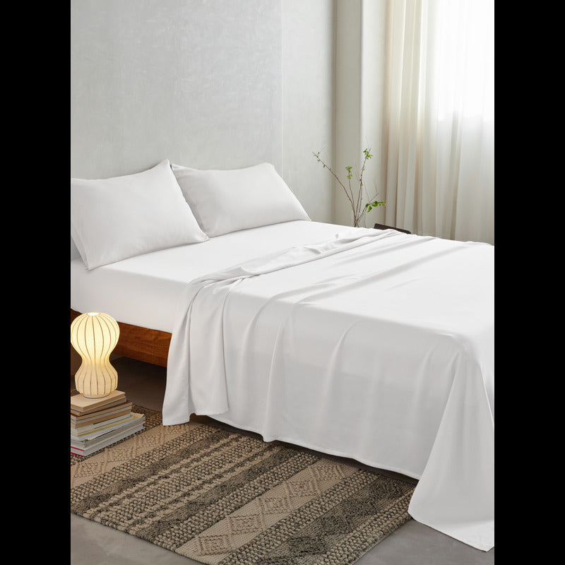 White Bamboo Sheet Set