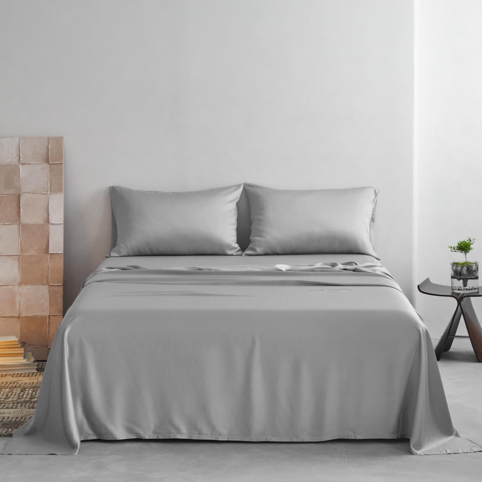 Light Grey Bamboo Sheet Set